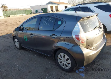 2012 Toyota Prius C Two from USA, damaged, VIN JTDKDTB31C1031228